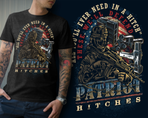Design de T-shirt par DCLA pour Patriot Hitches, LLC | Design : #21071653