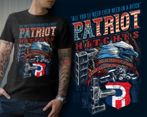 Design de T-shirt par DCLA pour Patriot Hitches, LLC | Design : #21072321
