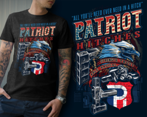 T-Shirt-Design von DCLA für Patriot Hitches, LLC | Design #21076032
