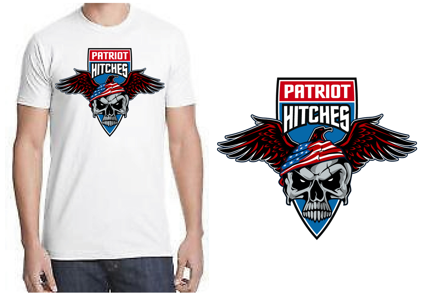 Diseño de Camiseta por Jay Design para Patriot Hitches, LLC | Diseño #20916107