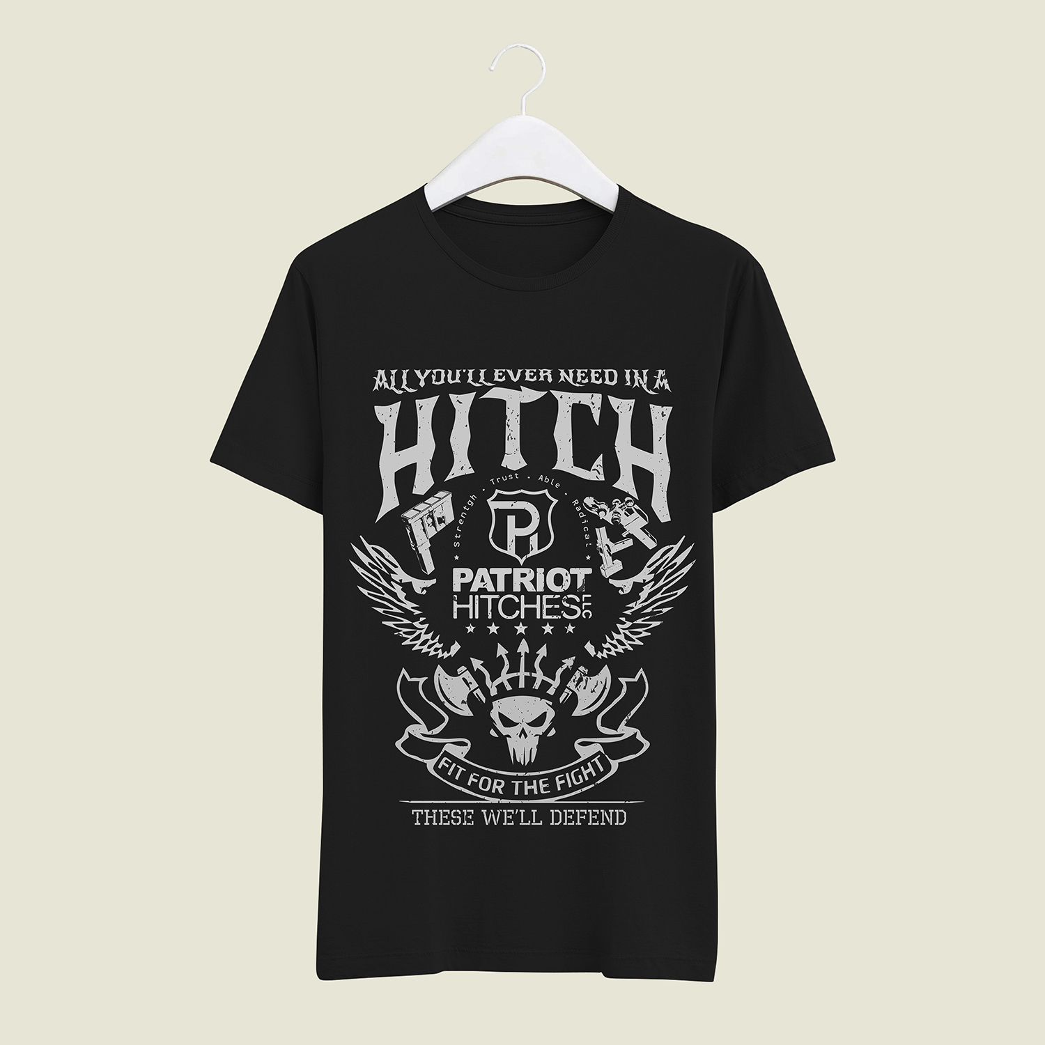 T-Shirt-Design von SAI DESIGNS für Patriot Hitches, LLC | Design #21044040