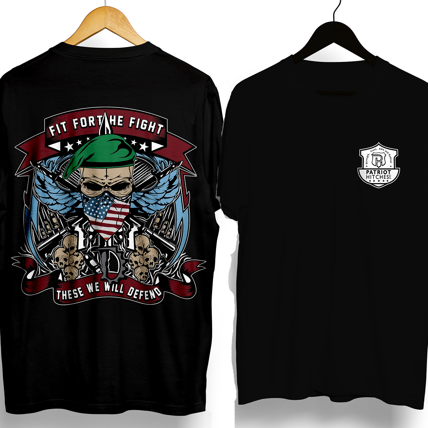 Diseño de Camiseta por mekhfioui para Patriot Hitches, LLC | Diseño #20989022