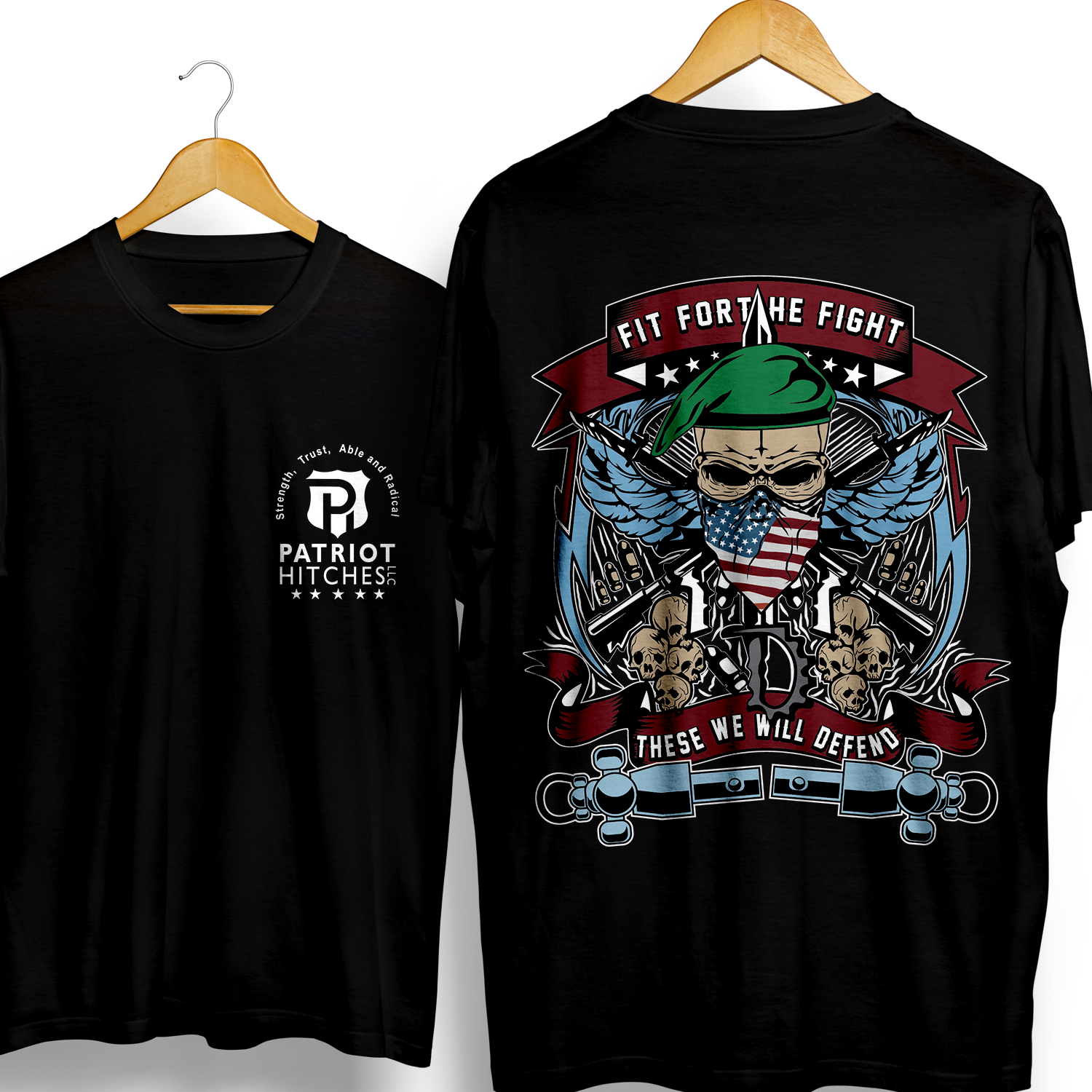 Diseño de Camiseta por mekhfioui para Patriot Hitches, LLC | Diseño #21067964