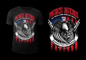 T-shirt Design by D'Mono for Patriot Hitches, LLC | Design: #21014900