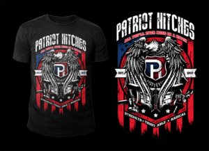 T-shirt Design by D'Mono for Patriot Hitches, LLC | Design: #21067671
