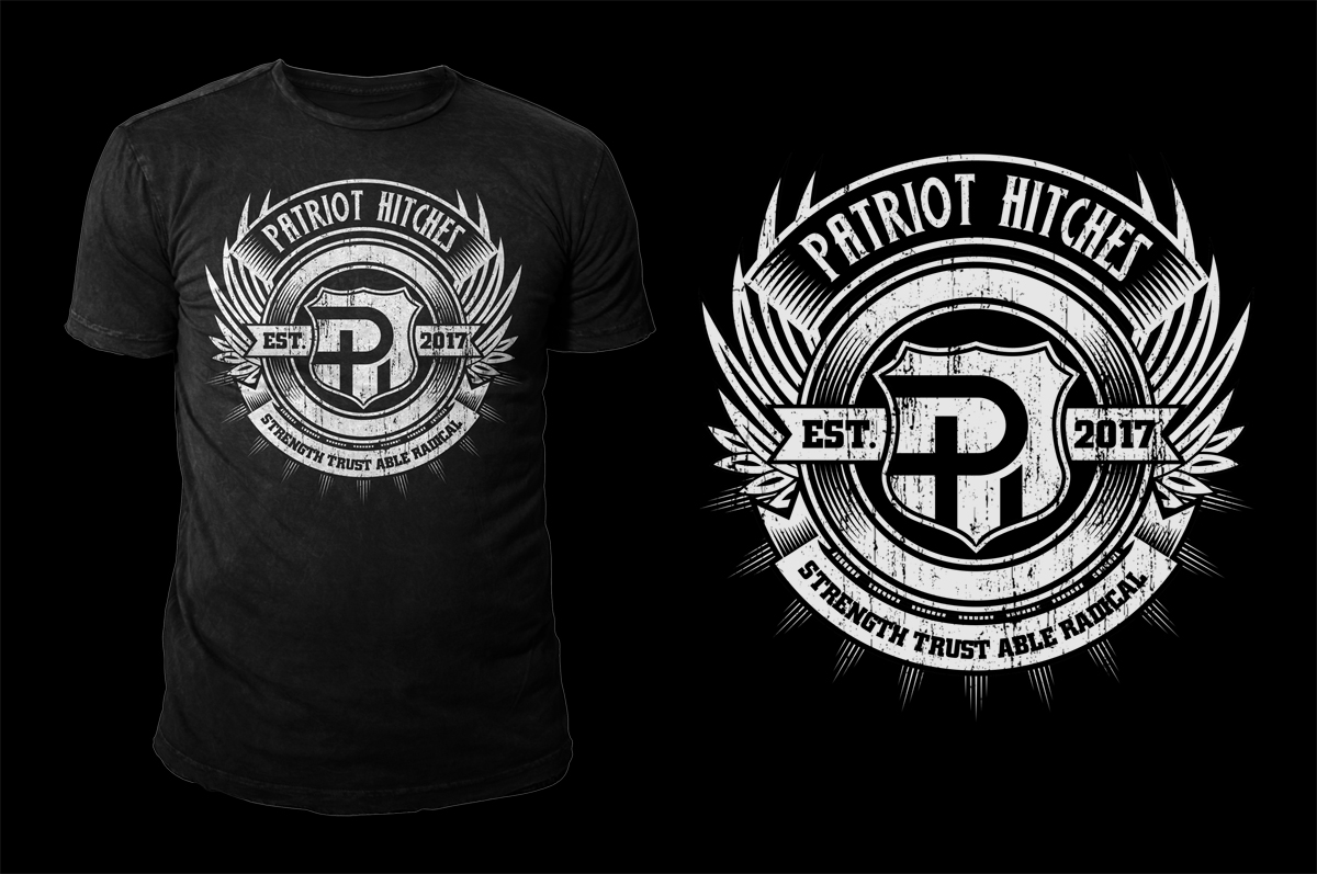 Diseño de Camiseta por D'Mono para Patriot Hitches, LLC | Diseño #21071917