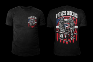 T-shirt Design by D'Mono for Patriot Hitches, LLC | Design: #21072035