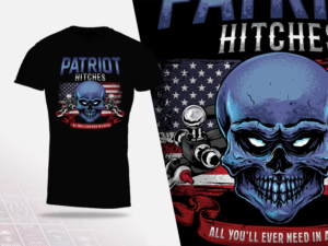 Design de T-shirt par GraphicRogue pour Patriot Hitches, LLC | Design : #21013337