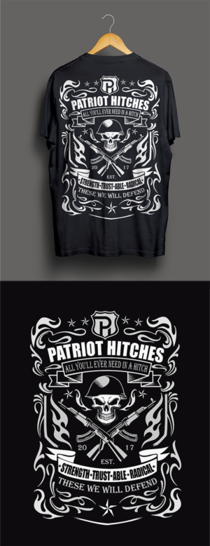 T-Shirt-Design von Alpha_Creative für Patriot Hitches, LLC | Design #20958238
