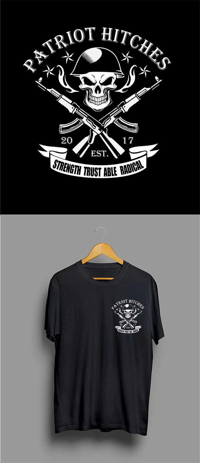T-Shirt-Design von Alpha_Creative für Patriot Hitches, LLC | Design #20958239