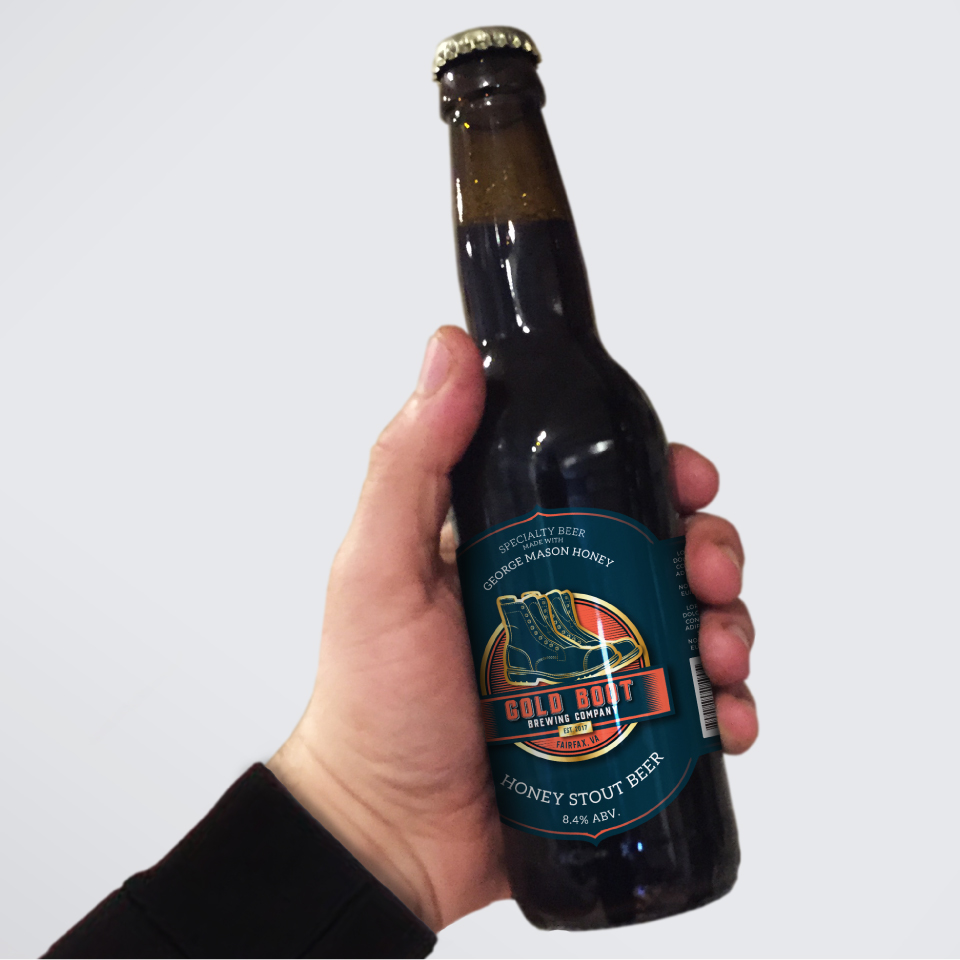 Logo Design by WILD FOX Desing Studio for Gold Boot Brewing Company | Design #18293808