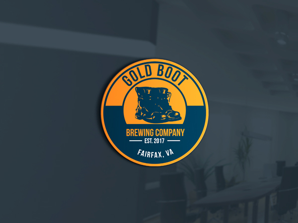 Logo Design by sponix for Gold Boot Brewing Company | Design #18281299