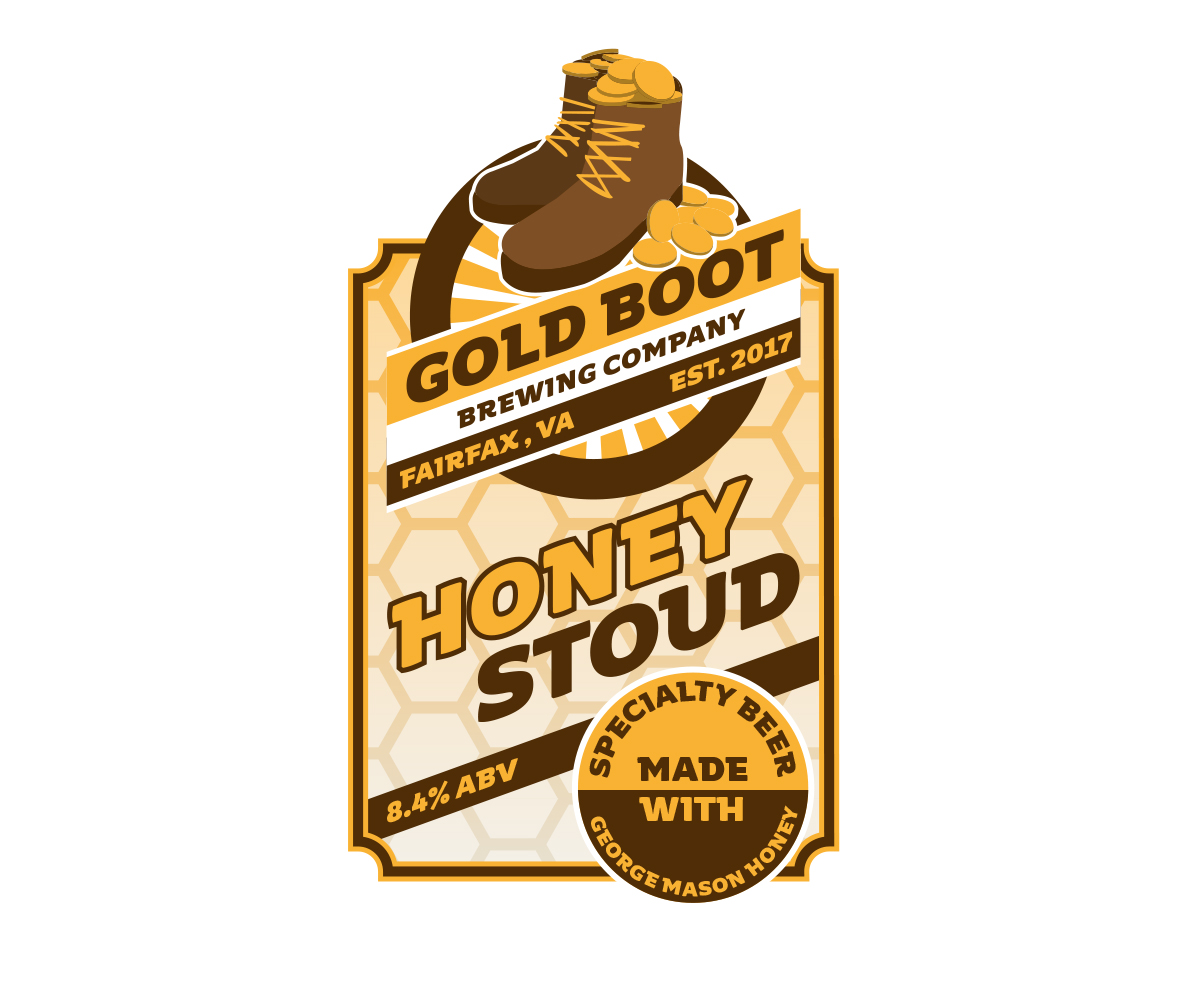 Logo Design by Deniz K. for Gold Boot Brewing Company | Design #18289858