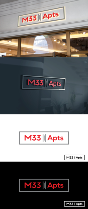 M33Apts | Logo Design by fatiyadesign