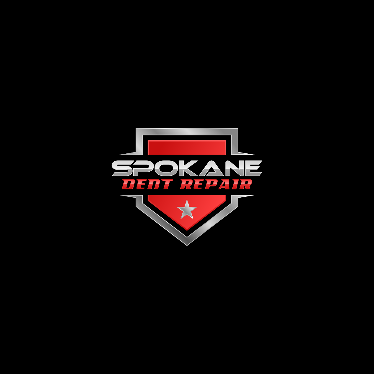 Logo Design by normi for Spokane Dent Repair  | Design #18443375