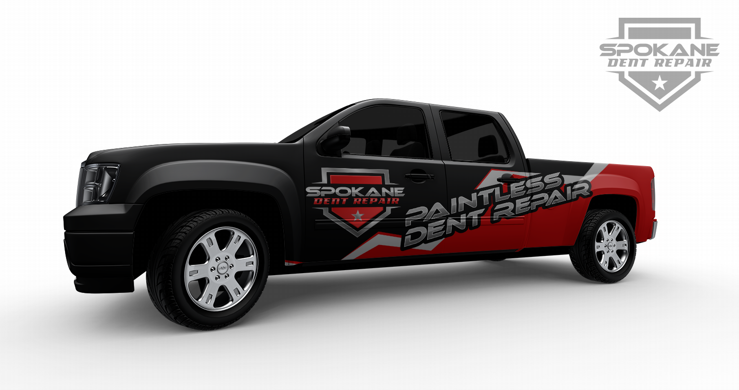 Logo Design by normi for Spokane Dent Repair  | Design #18451396