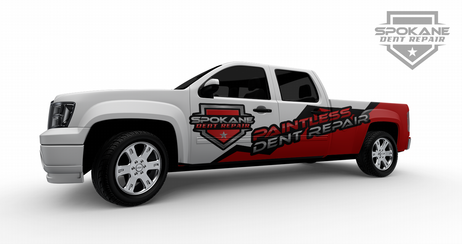 Logo Design by normi for Spokane Dent Repair  | Design #18463088