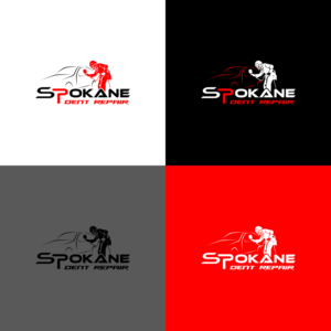 Logo Design by eonesh for Spokane Dent Repair  | Design #18319805