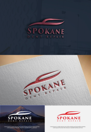 Logo Design by dr ghulam mustafa sahab for Spokane Dent Repair  | Design: #18366207
