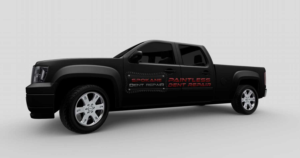 Spokane Dent Repair  | Logo Design by Lunar pixel