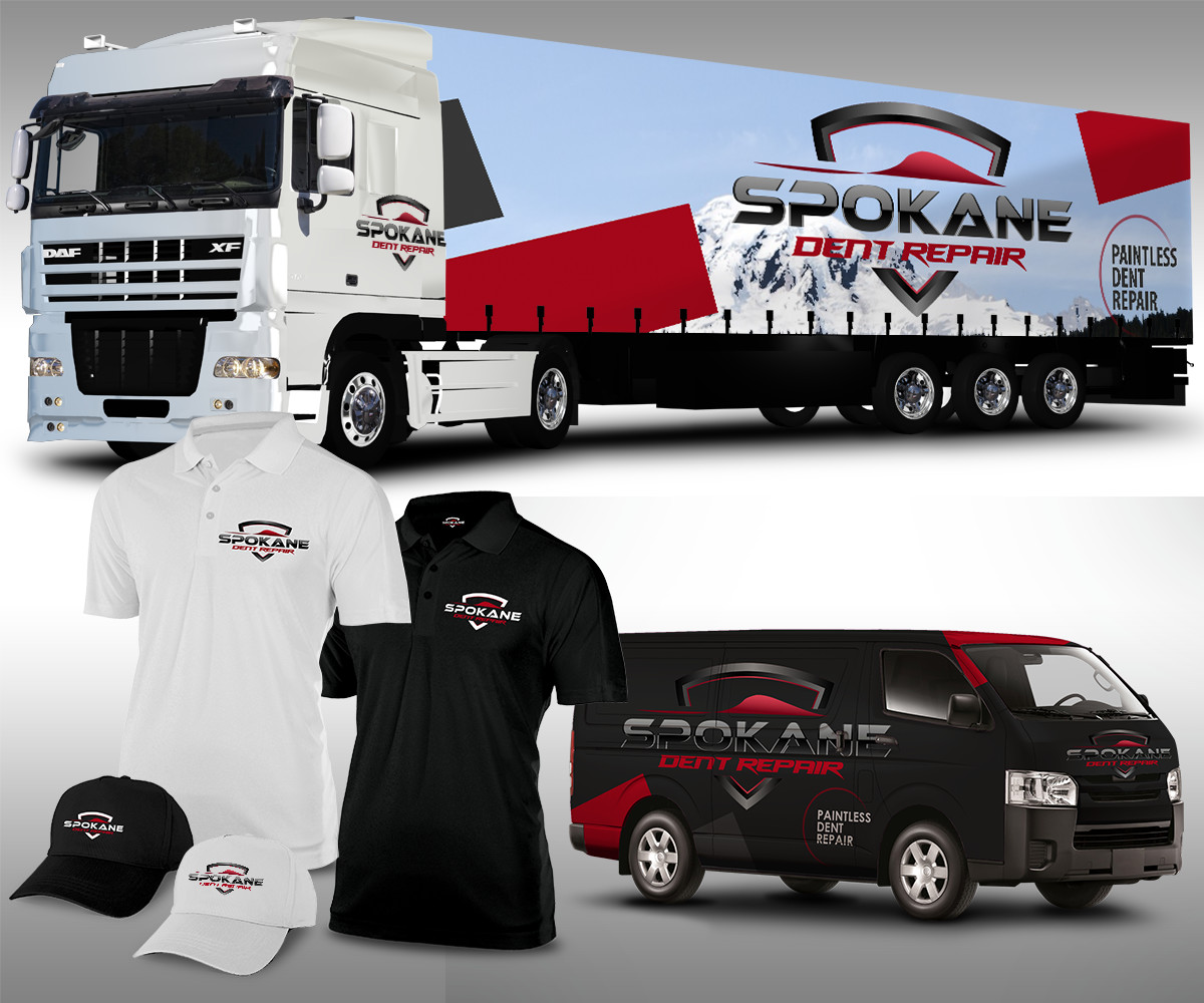 Logo-Design von GadalDigital für Spokane Dent Repair  | Design #18453091