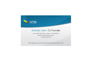 Business Card Design by shohidul for this project | Design: #668858
