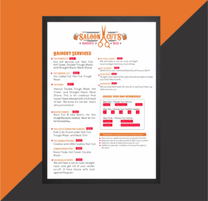 Menu Design by fumbh.designs