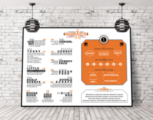Menu Design by YNS PRODUCTION for this project | Design: #18480351
