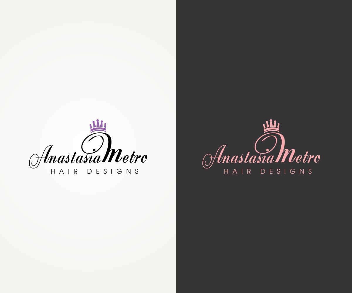 Design de Logo par J Mahesh pour Anastasia Metro Hair Designs Inc | Design #2843446