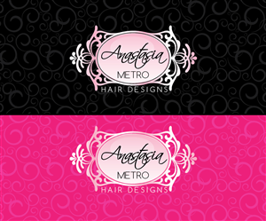 Logo Design by joliau for Anastasia Metro Hair Designs Inc | Design: #2799503