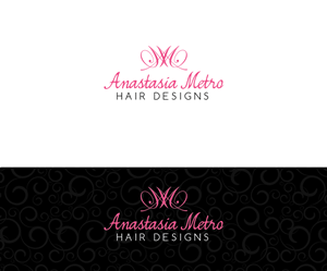 Logo Design by joliau for Anastasia Metro Hair Designs Inc | Design: #2799513