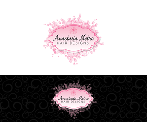 Logo Design by joliau for Anastasia Metro Hair Designs Inc | Design: #2799518