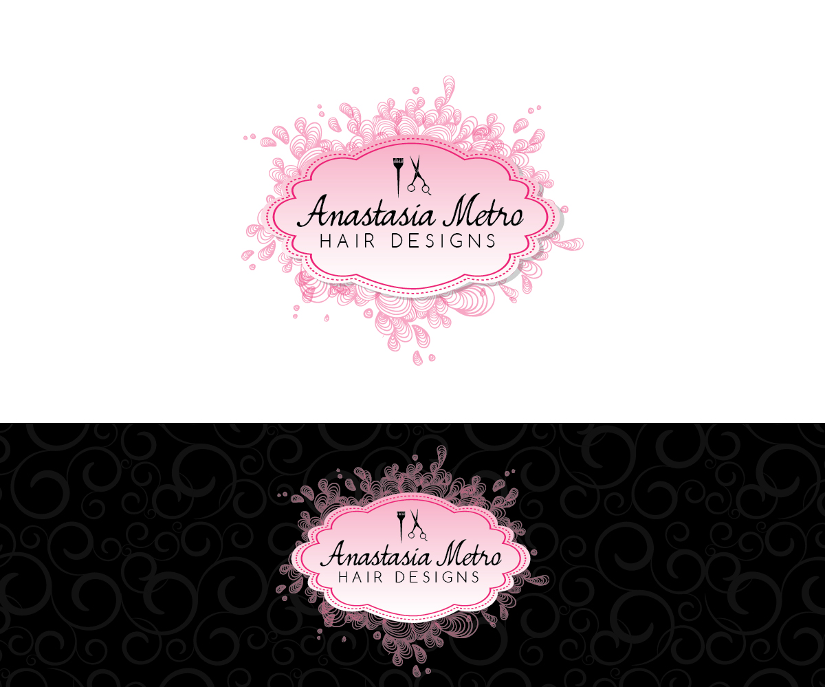 Design de Logo par joliau pour Anastasia Metro Hair Designs Inc | Design #2801049