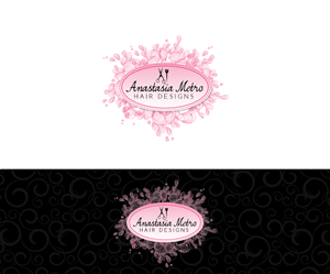 Logo Design by joliau for Anastasia Metro Hair Designs Inc | Design: #2804428