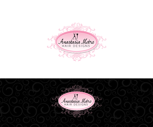 Logo Design by joliau for Anastasia Metro Hair Designs Inc | Design: #2804431