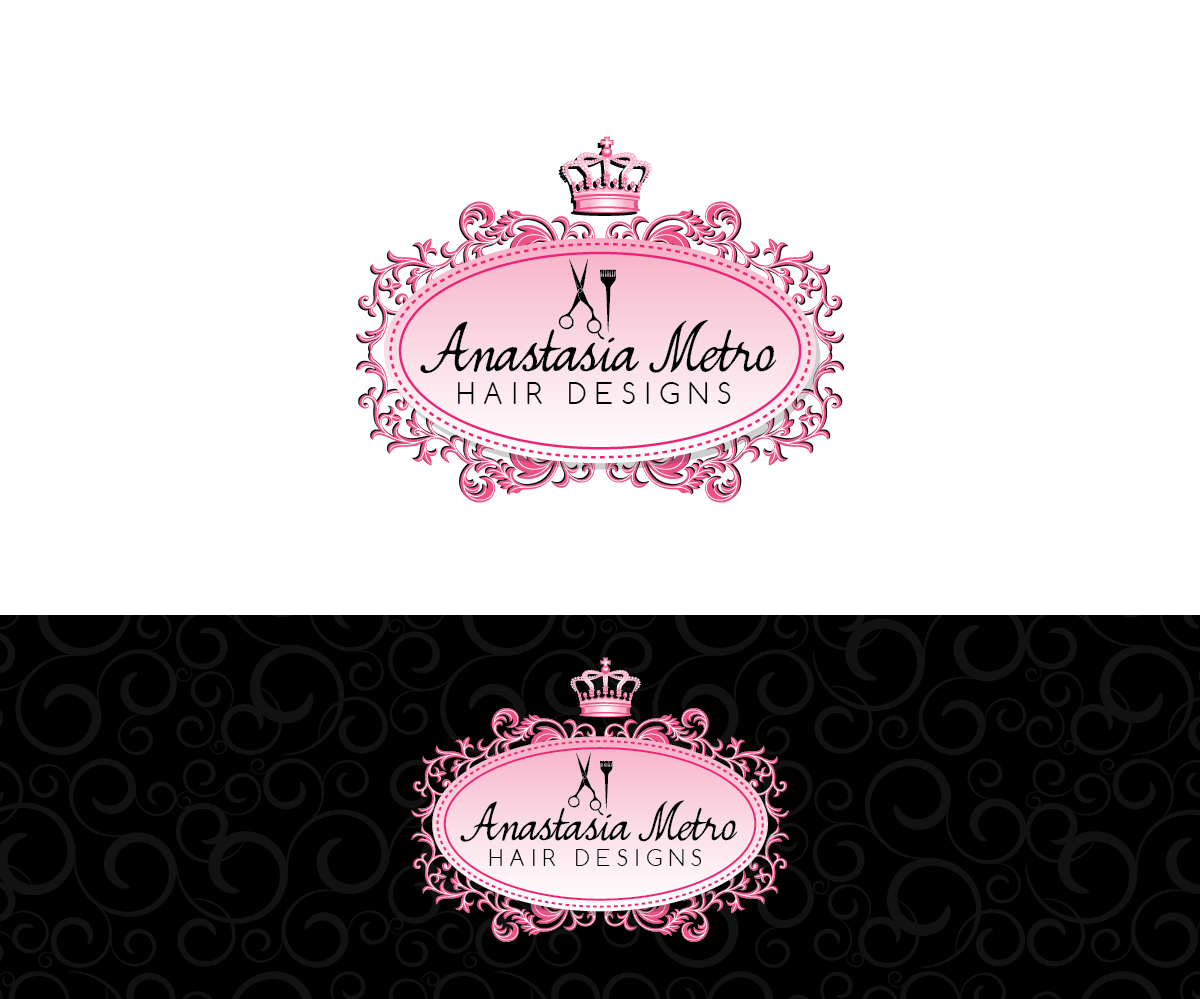 Design de Logo par joliau pour Anastasia Metro Hair Designs Inc | Design #2804432