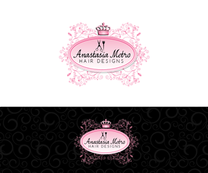 Logo Design by joliau for Anastasia Metro Hair Designs Inc | Design: #2809004