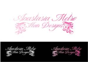 Logo-Design von GB Graphics für Anastasia Metro Hair Designs Inc | Design: #2837261