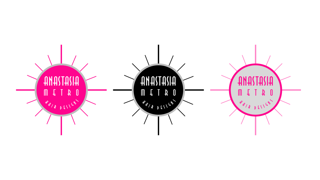 Logo-Design von IsabelleMead für Anastasia Metro Hair Designs Inc | Design #2802325