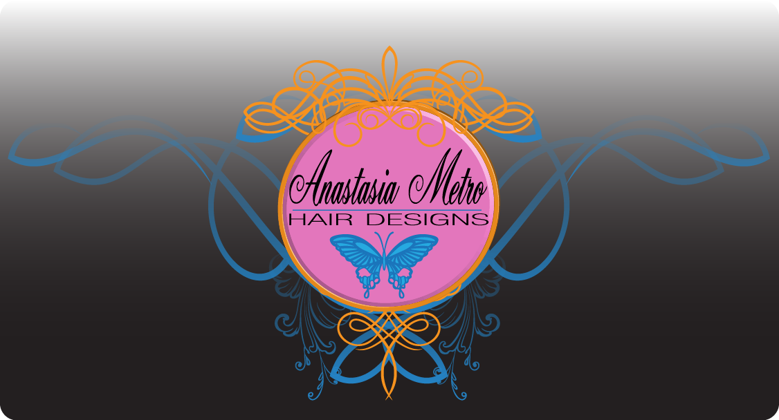 Logo-Design von theREALgone84 für Anastasia Metro Hair Designs Inc | Design #2838874