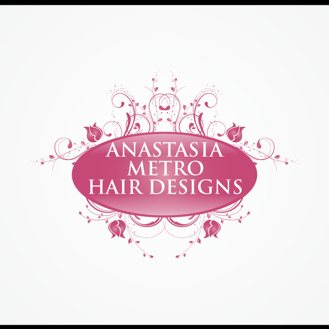 Logo-Design von Tectutive für Anastasia Metro Hair Designs Inc | Design #2805893