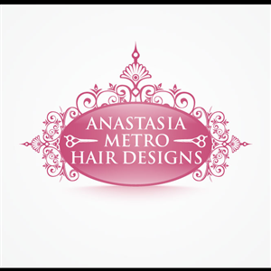 Diseño de Logo por Tectutive para Anastasia Metro Hair Designs Inc | Diseño: #2805897