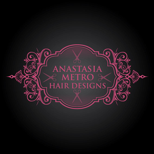 Diseño de Logo por Tectutive para Anastasia Metro Hair Designs Inc | Diseño: #2806283