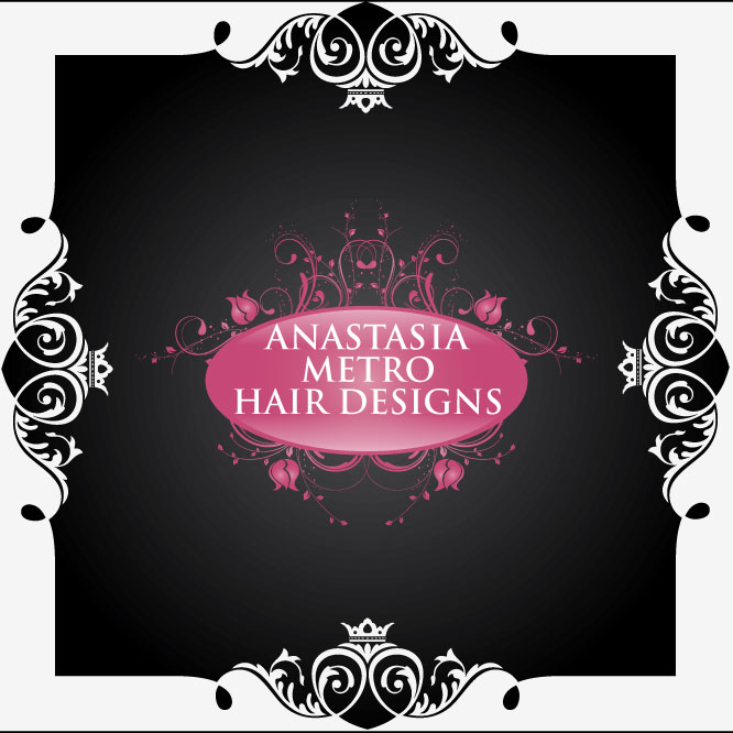 Diseño de Logo por Tectutive para Anastasia Metro Hair Designs Inc | Diseño #2816610