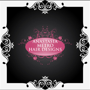Diseño de Logo por Tectutive para Anastasia Metro Hair Designs Inc | Diseño: #2816610