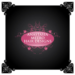 Diseño de Logo por Tectutive para Anastasia Metro Hair Designs Inc | Diseño: #2816617