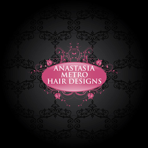 Diseño de Logo por Tectutive para Anastasia Metro Hair Designs Inc | Diseño: #2816661