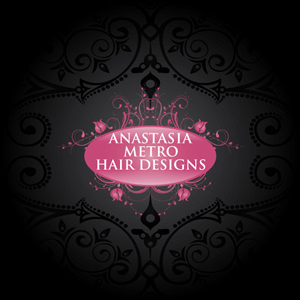 Diseño de Logo por Tectutive para Anastasia Metro Hair Designs Inc | Diseño: #2816664