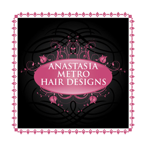 Diseño de Logo por Tectutive para Anastasia Metro Hair Designs Inc | Diseño: #2816684