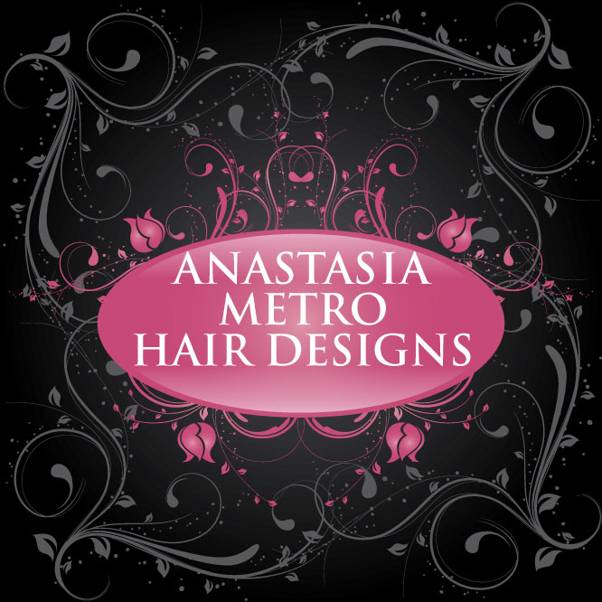 Logo Design by Tectutive for Anastasia Metro Hair Designs Inc | Design #2818228